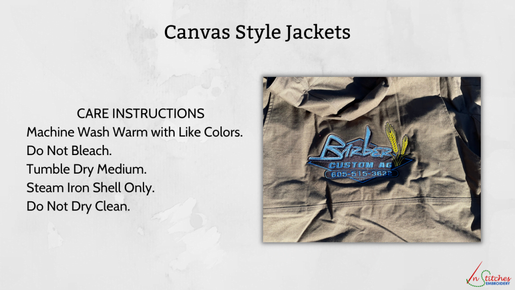 canvas jackets