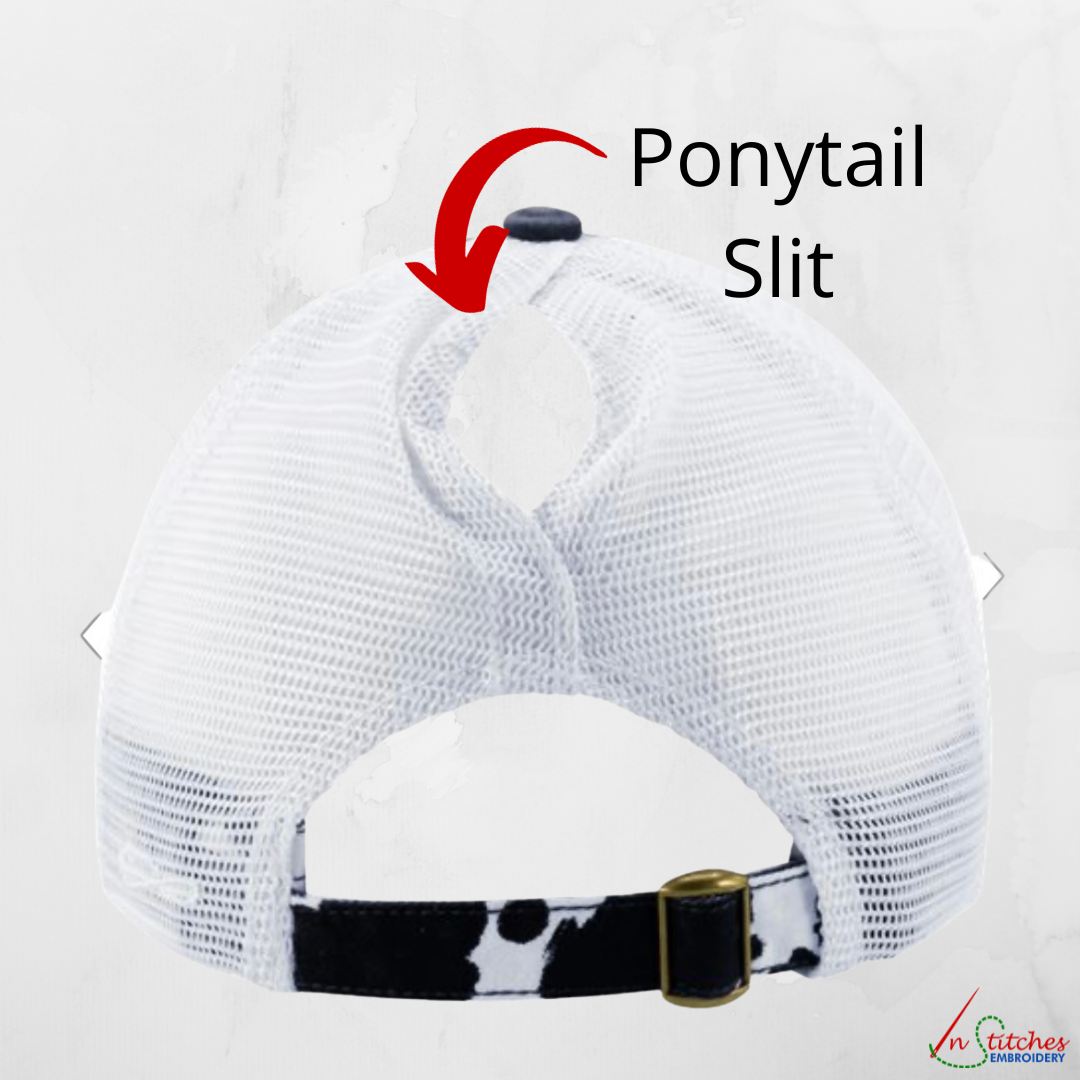 ponytail slit